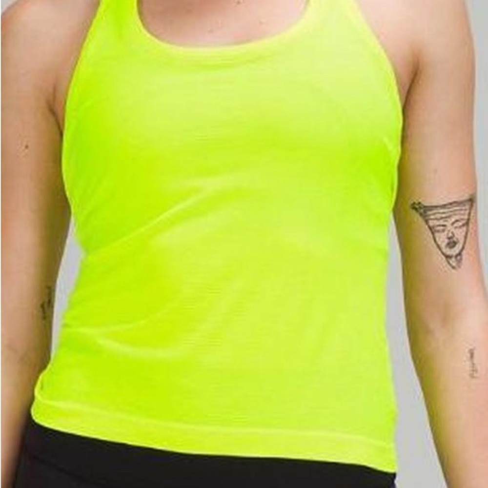 Neon Yellow Women's Tank Top